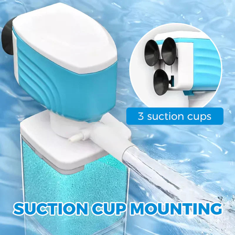 Sistema automático de filtro de acuario