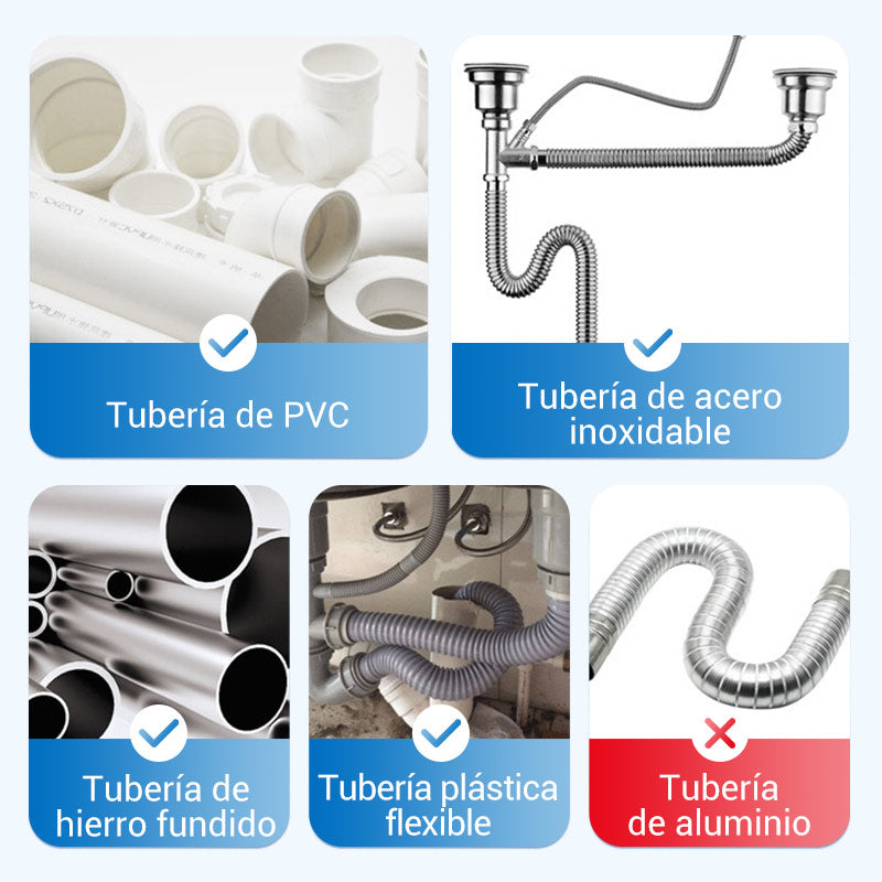 🔥Compre 3 y llévese 2 gratis✨🎁Potente polvo para desatascar tuberías