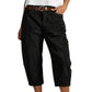 📢 Oferta de mitad de temporada: −50% solo por tiempo limitado⏰👖 Pantalones capri cargo casuales para mujer – pantalones tres cuartos cómodos con múltiples bolsillos, ideales para el día a día, viajes y verano ☀️