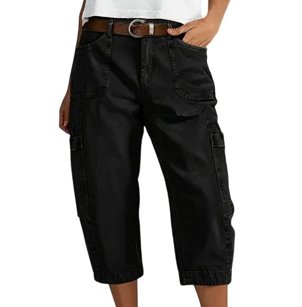 📢 Oferta de mitad de temporada: −50% solo por tiempo limitado⏰👖 Pantalones capri cargo casuales para mujer – pantalones tres cuartos cómodos con múltiples bolsillos, ideales para el día a día, viajes y verano ☀️