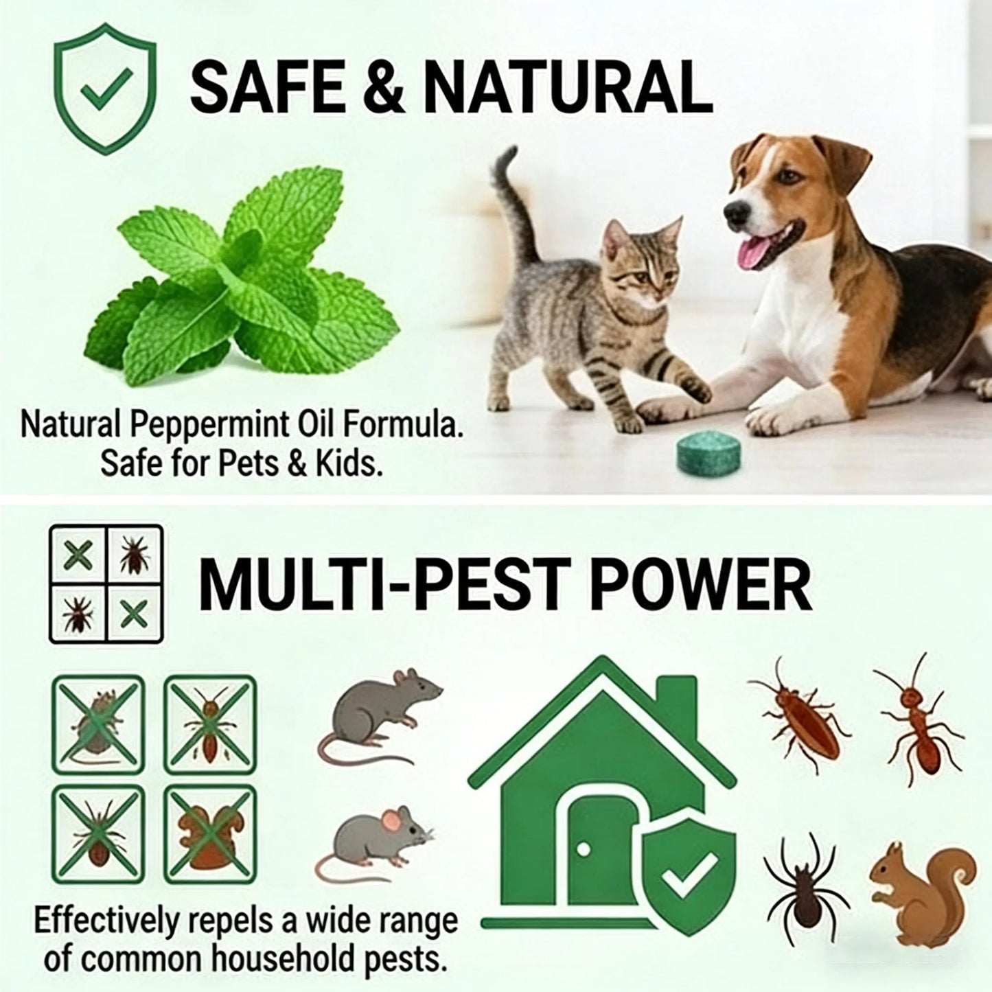 🐍Producto estrella de 2026🥳💞¡Ya hemos superado las 50 000 bolsas vendidas!🏠 Gránulos multifuncionales contra serpientes y ratas: seguros e inocuos para mascotas y animales salvajes. No tóxicos y muy eficaces. Aptos para uso en interiores y exteriores
