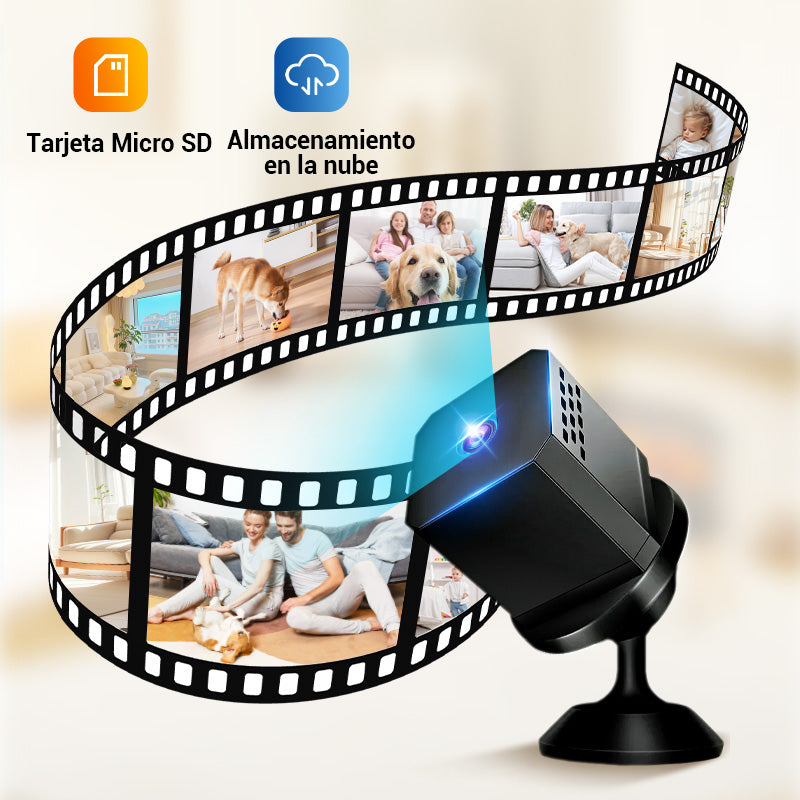 🛡️ ¡Mitad de precio solo por hoy! Mini Cámara de Seguridad HD con Visión Nocturna