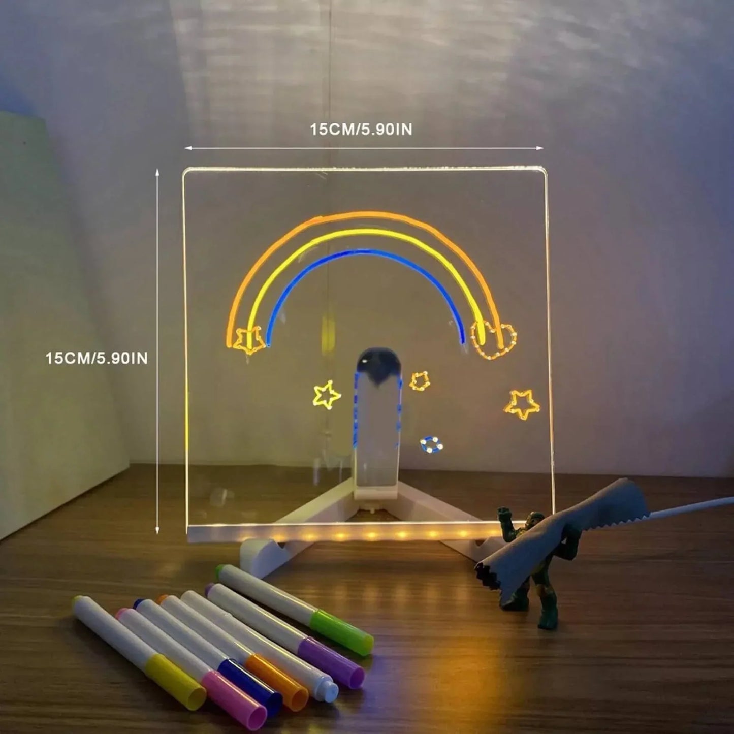 ✨PRECIO ESPECIAL ÚLTIMA SEMANA⏳🎨Tablero de dibujo LED luminoso para niños