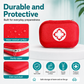 Kit de primeros auxilios: kit portátil para el hogar, accesorios completos | Set de 26 piezas