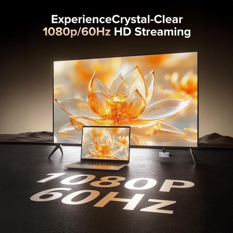 🔥Tiempo limitado 50% de descuento🔥  Mini dispositivo inalámbrico de duplicación de pantalla 1080P