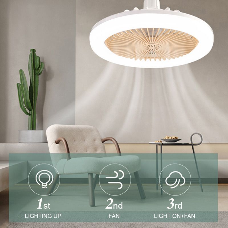 Lámpara LED 2 en 1 con ventilador para aromaterapia