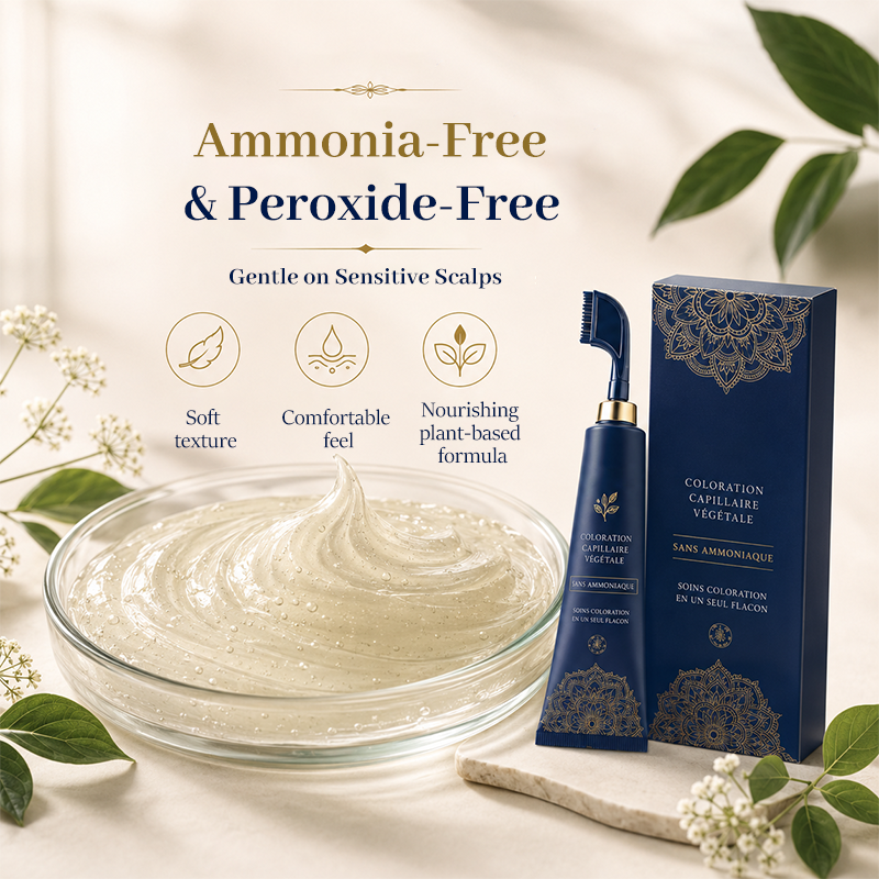 ⏳¡Oferta por Tiempo Limitado!⏰Peine Teñidor de Cabello Herbal para Uso en Casa