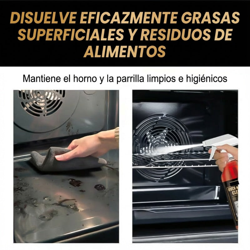 Spray limpiador de hornos y parrillas🔥COMPRA 2 Y LLEVATE 1 GRATIS