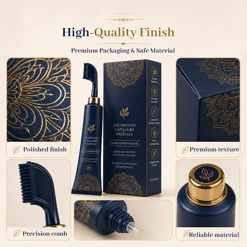 ⏳¡Oferta por Tiempo Limitado!⏰Peine Teñidor de Cabello Herbal para Uso en Casa