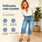 📢 Oferta de mitad de temporada: −50% solo por poco tiempo ⏰ Pantalones vaqueros cortos elásticos y casuales para mujer