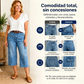📢 Oferta de mitad de temporada: −50% solo por poco tiempo ⏰ Pantalones vaqueros cortos elásticos y casuales para mujer