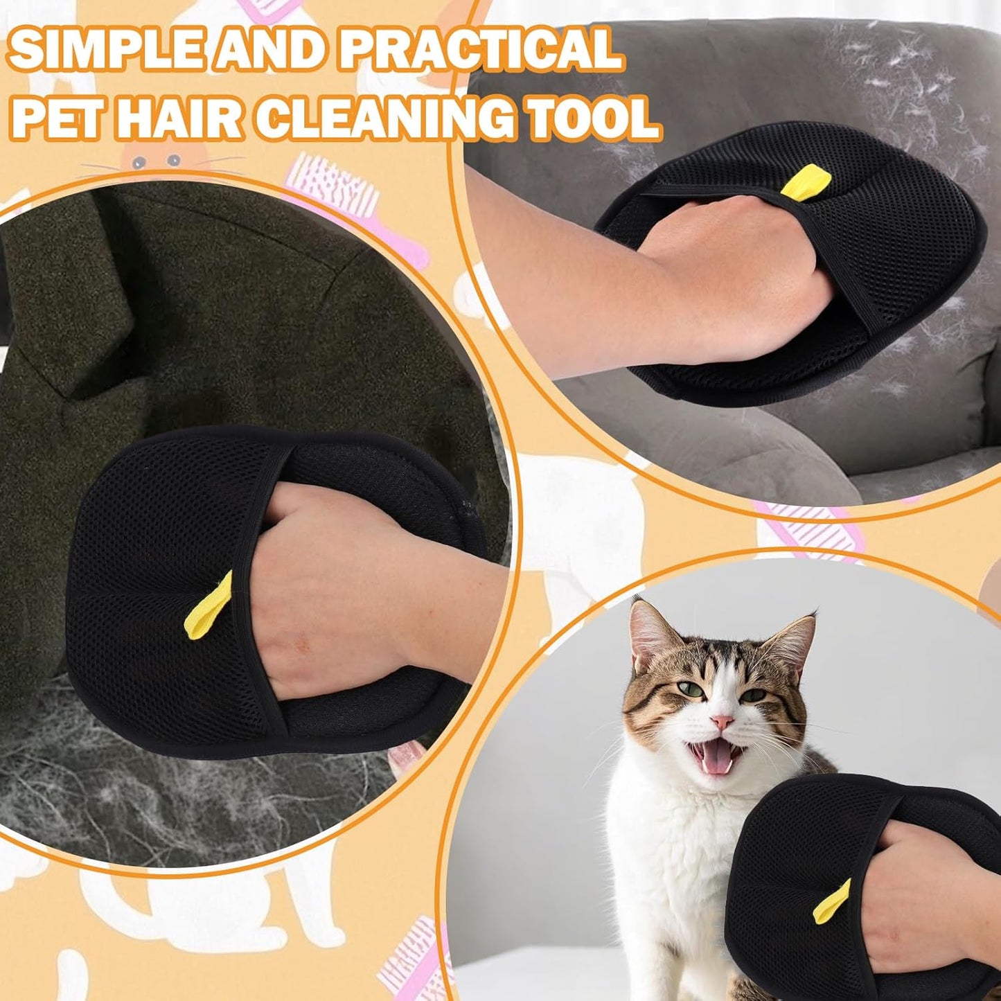 🎁COMPRA 1 Y LLÉVATE 1 GRATIS🔥Guantes para depilación de animales🐱🐕