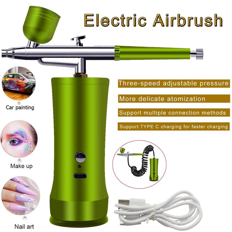 🎨 Kit de Aerografía Eléctrica con Compresor - ¡Tu Estudio Portátil para una Creatividad sin Esfuerzo! ✨