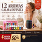 Juego de 12 aceites esenciales solubles en agua