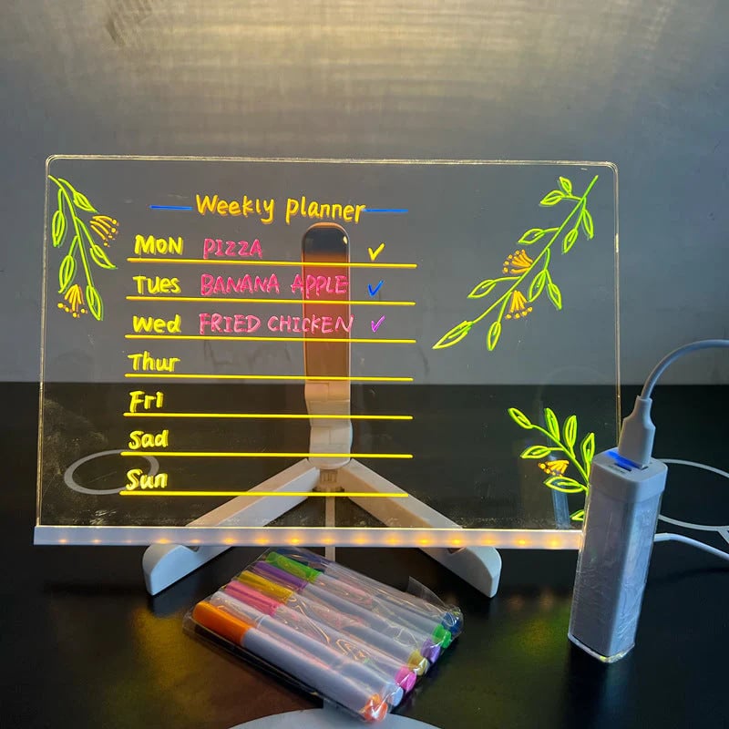 ✨PRECIO ESPECIAL ÚLTIMA SEMANA⏳🎨Tablero de dibujo LED luminoso para niños
