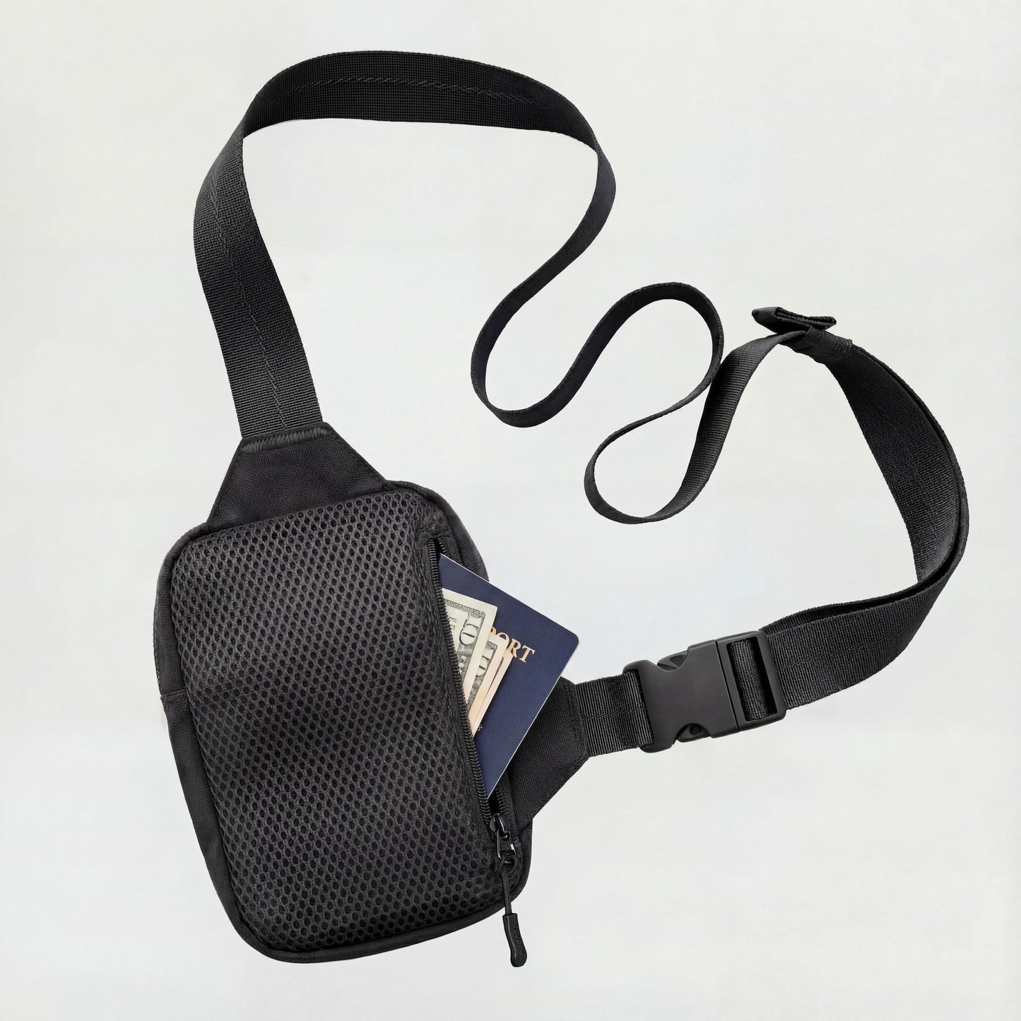🎒🔒 Bolsa bandolera de viaje 2.0 – Antirrobo, tejido 500D ultraresistente y compartimentos ocultos para máxima seguridad 🛡️✈️