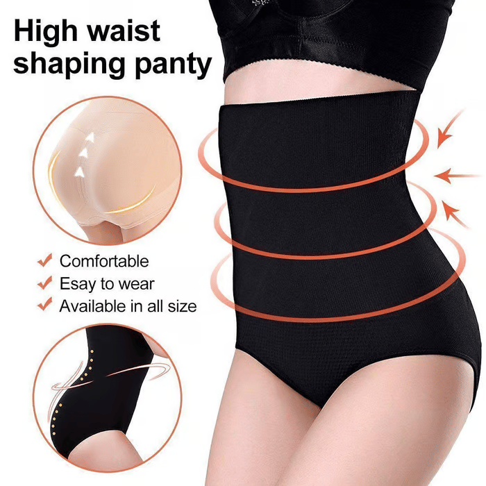 🔥 Compra 1 y Lleva 1 Gratis 👙 Panties Moldeadoras de Tiro Alto con Control de Abdomen