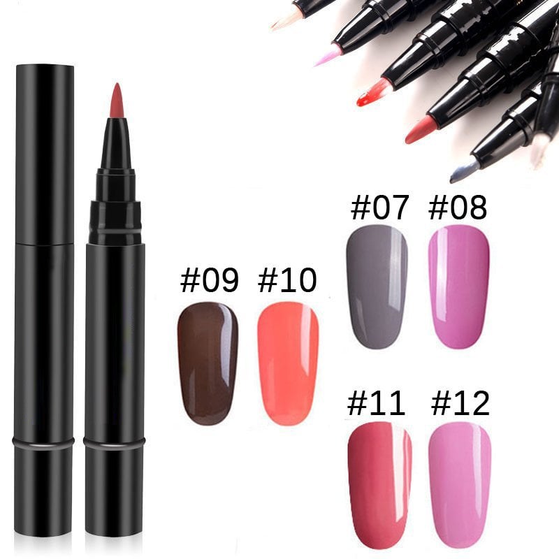 💅 Oferta por tiempo limitado: Compra 1, Lleva 1 Gratis ! ✨Pluma de gel para uñas todo en un solo paso🎨Mini lámpara UV portátil para uñas GRATIS💡