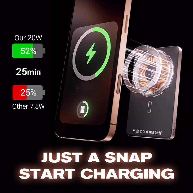 🔋✨Cargador Magnético Profesional para Viajeros y Profesionales 🧲 | 20W con cable y 15W inalámbrico | 10.000 mAh | Envío Rápido💥