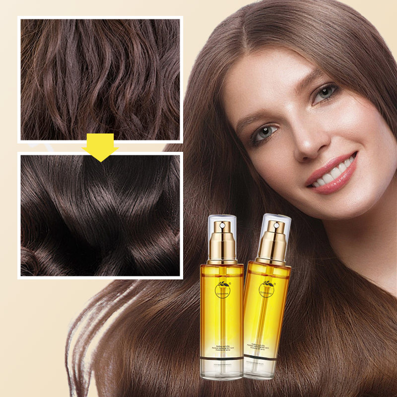 💫 ¡COMPRA 2 LLEVA 3! ✨ Aceite Spray Nutritivo para Cabello - Reparación Intensa con Keratina y Protección Térmica para Punto Sedoso 🌟🧴