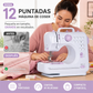 Máquina de Coser Multifunción con Puntada Overlock