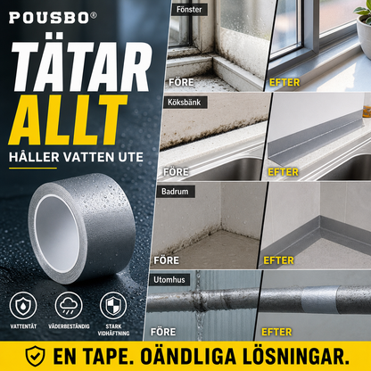 🛒 ¡50% DESCUENTO AHORA! ⌛ Oferta por tiempo limitado – Cinta selladora universal ownawant® – Impermeable y resistente al desgaste – Ideal para el hogar, el automóvil y proyectos al aire libre 💧