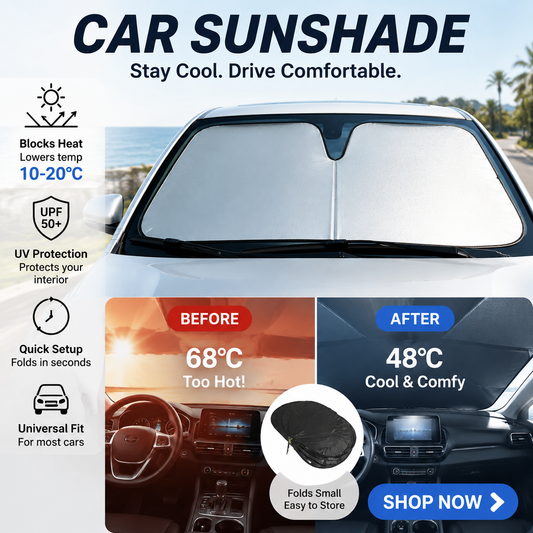 📢📢¡50 % DE DESCUENTO!! ⏰Parasol para coche