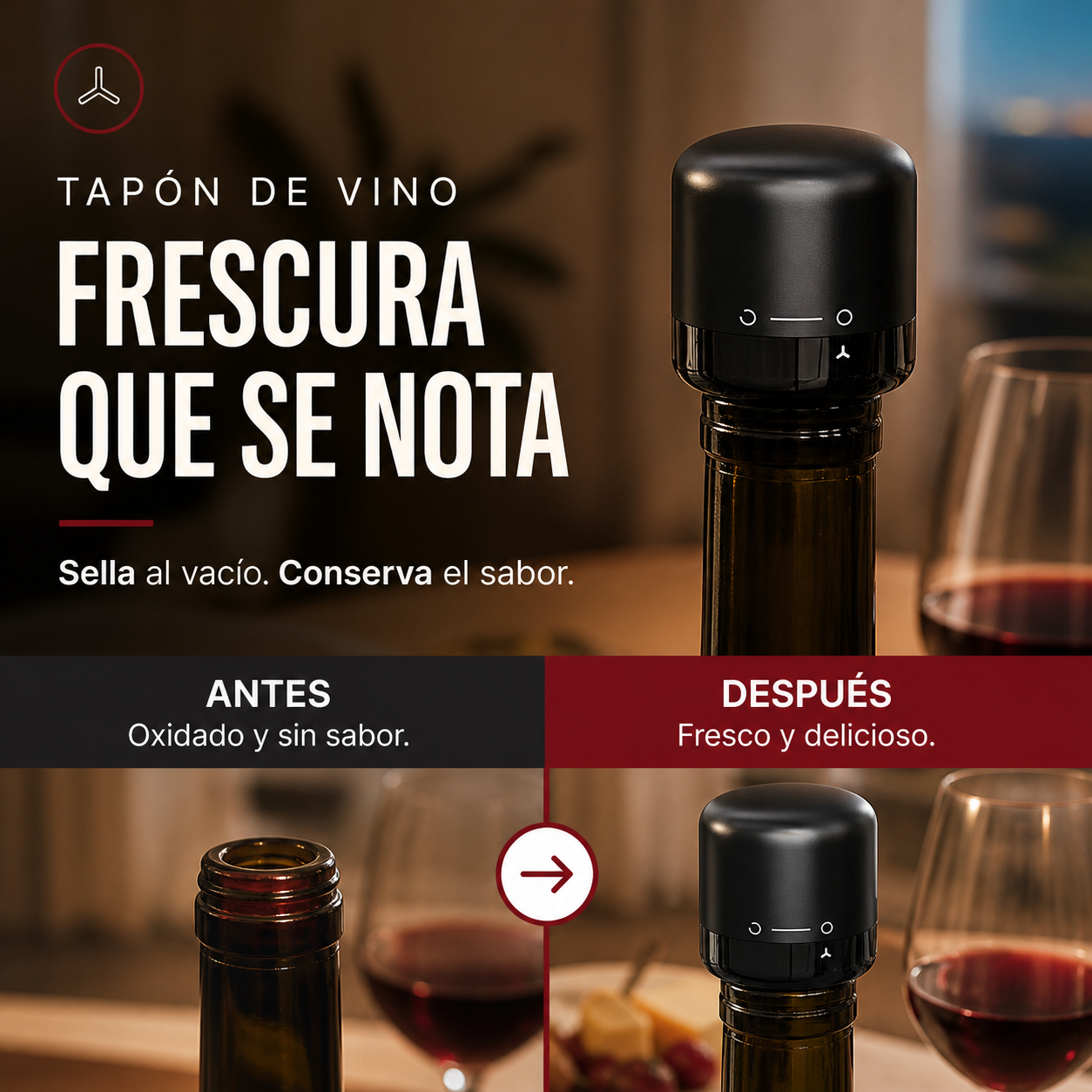 🎁 Compra más, ahorra más 🔥 Tapón hermético de silicona para alimentos