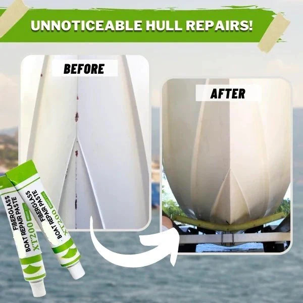 🚤 Pasta reparadora de fibra de vidro Richvrd para barcos – reparación rápida de gelcoat, calidad marina, fácil aplicación ✨
