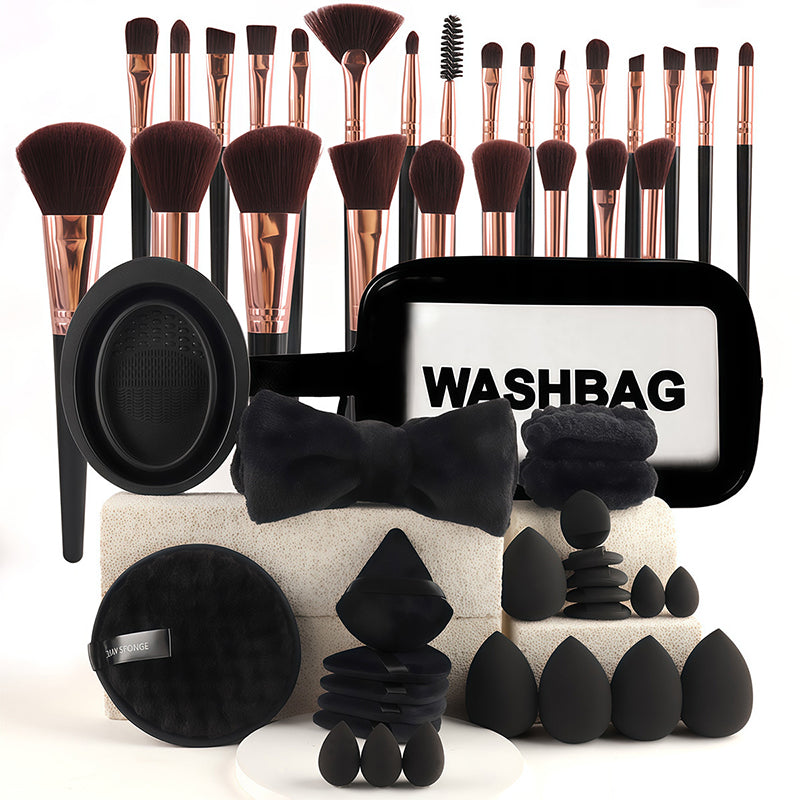 📢📢 ¡50 % de descuento! ⏰ Set todo en uno de pinceles y esponjas de maquillaje