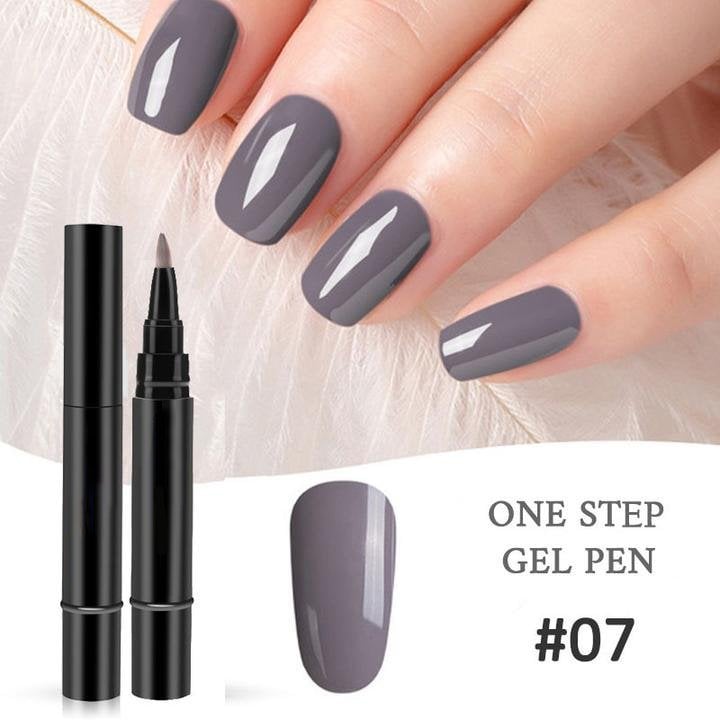 💅 Oferta por tiempo limitado: Compra 1, Lleva 1 Gratis ! ✨Pluma de gel para uñas todo en un solo paso🎨Mini lámpara UV portátil para uñas GRATIS💡