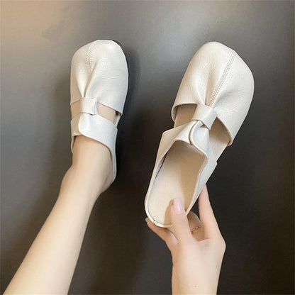 🔥 Gran oferta 2025 🔥 Mules planos con estampado recortado