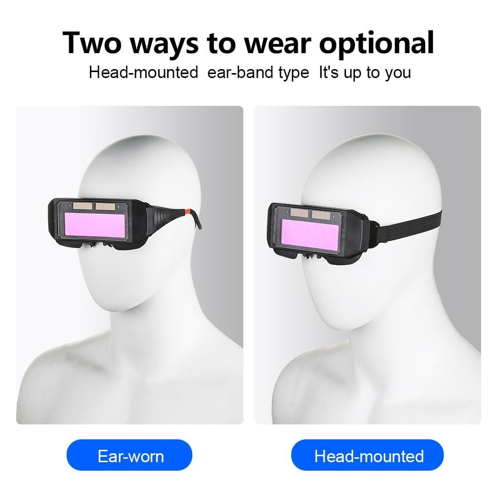 👓Gafas de soldadura con oscurecimiento automático
