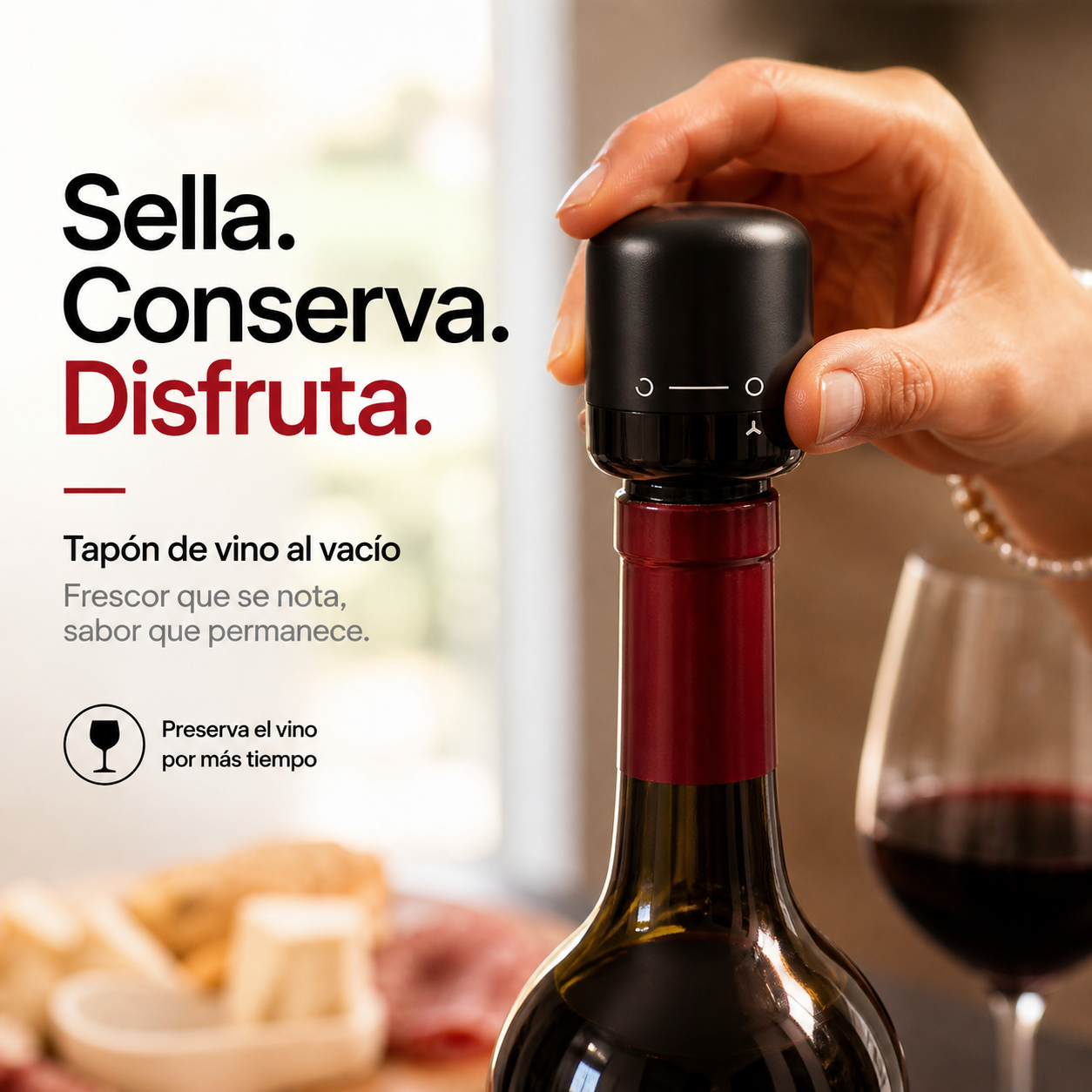 🎁 Compra más, ahorra más 🔥 Tapón hermético de silicona para alimentos