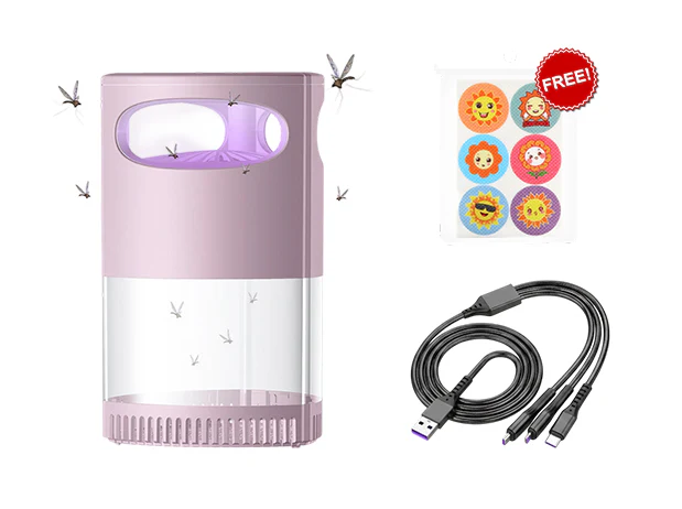 🦟 ¡50% de descuento! Lámpara UV antimosquitos: silenciosa, USB, sin químicos. ¡Más de 50.000 unidades vendidas! 🔇🌙