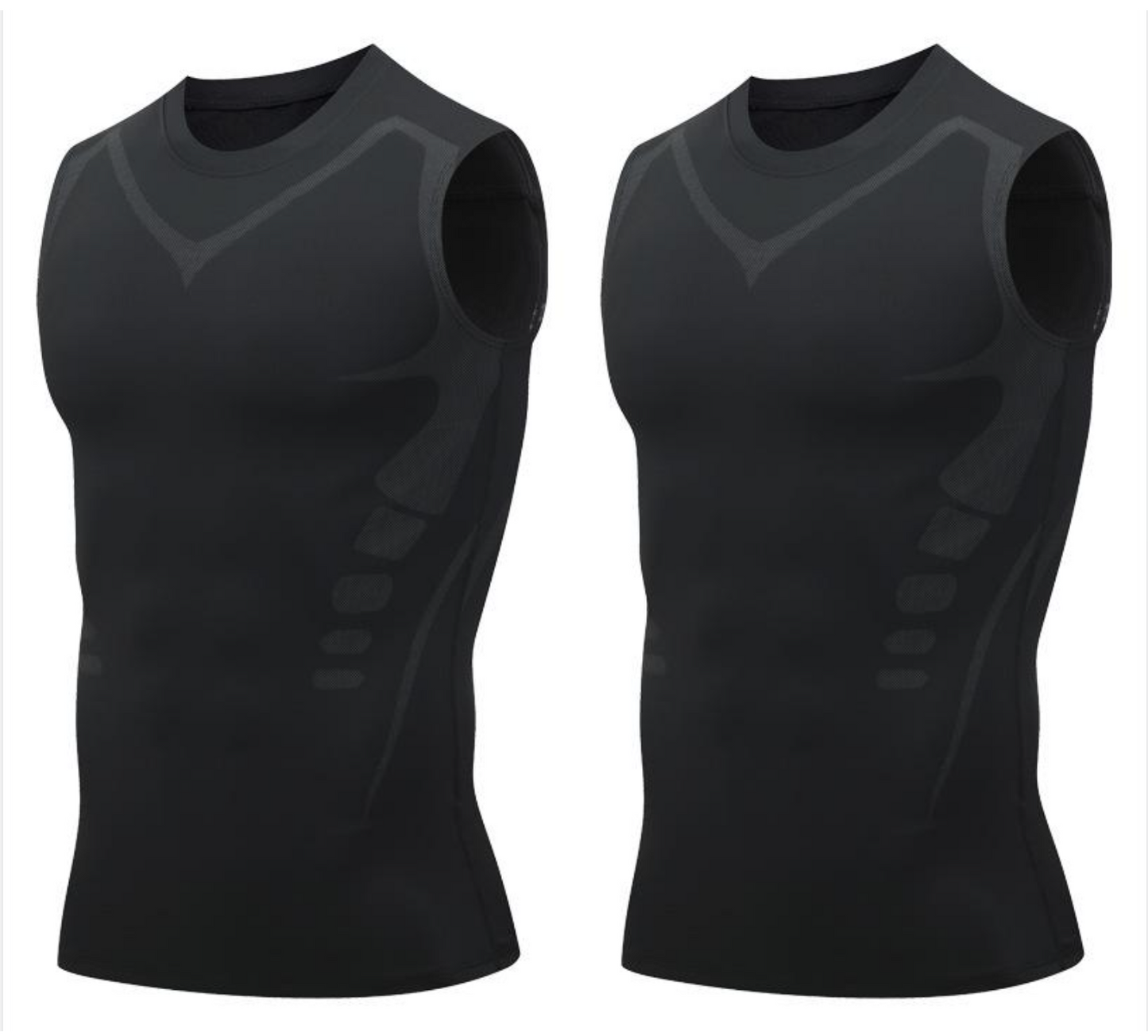 🥳OFERTA ESPECIAL 2026🥳💞¡MÁS DE 50 000 UNIDADES VENDIDAS!🛡️💎 ¡50 % DE DESCUENTO! Chaleco moldeador iónico: compresión refrescante, alisa el vientre y los michelines. Invisible bajo la ropa. ¡Vuelve a sentirte segura de ti misma! 💪✨