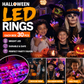 🎁Anillo Luminoso LED para Halloween 😍 Set de 30 Unidades