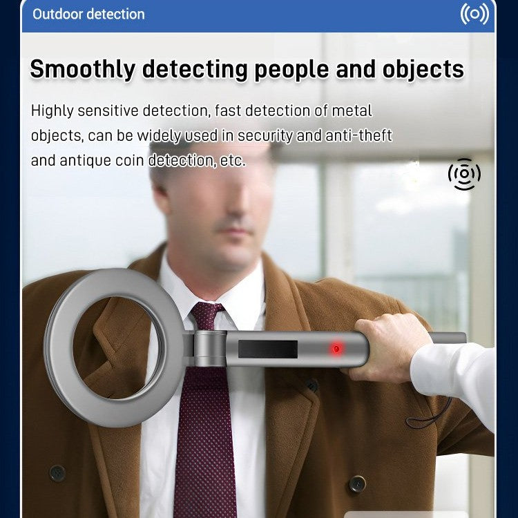Detector de Escaneo de Metales de Alta Sensibilidad