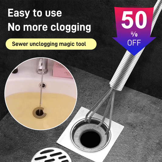 🚿🔥 Desatascador de cañerías doméstico de cuatro garras – Solución rápida y eficaz para obstrucciones 🛠️💧