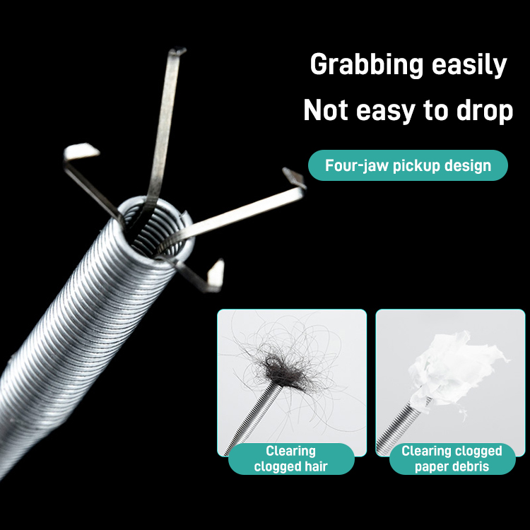 🚿🔥 Desatascador de cañerías doméstico de cuatro garras – Solución rápida y eficaz para obstrucciones 🛠️💧