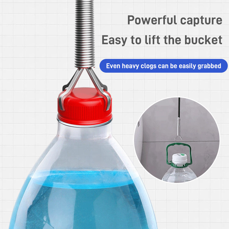 🚿🔥 Desatascador de cañerías doméstico de cuatro garras – Solución rápida y eficaz para obstrucciones 🛠️💧