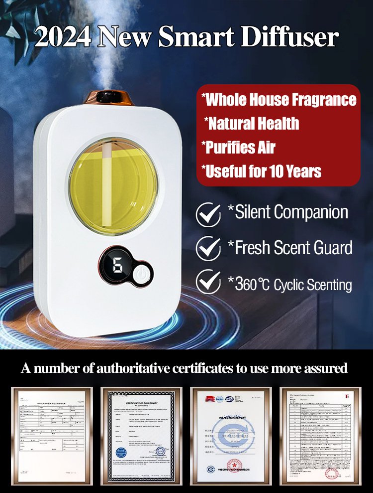 Difusor de Aromaterapia LED Inteligente