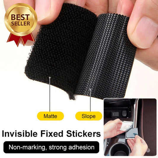 🔥OFERTA LIMITADA🚗🔩 Pegatinas de fijación invisible para alfombras✨ Solución de instalación sin herramientas, reemplaza clavos, tornillos y cinta adhesiva tradicional✨
