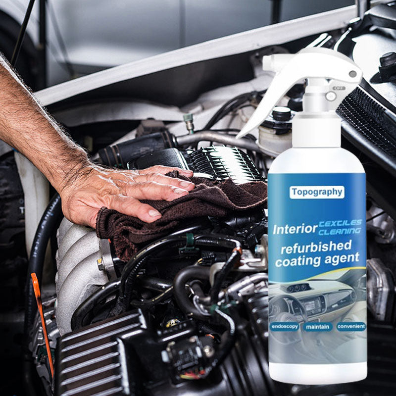 🎁Venta Caliente 50% OFF⏳Multipurpose Car Interior Renovation Coating Adding Gloss Polish Spray