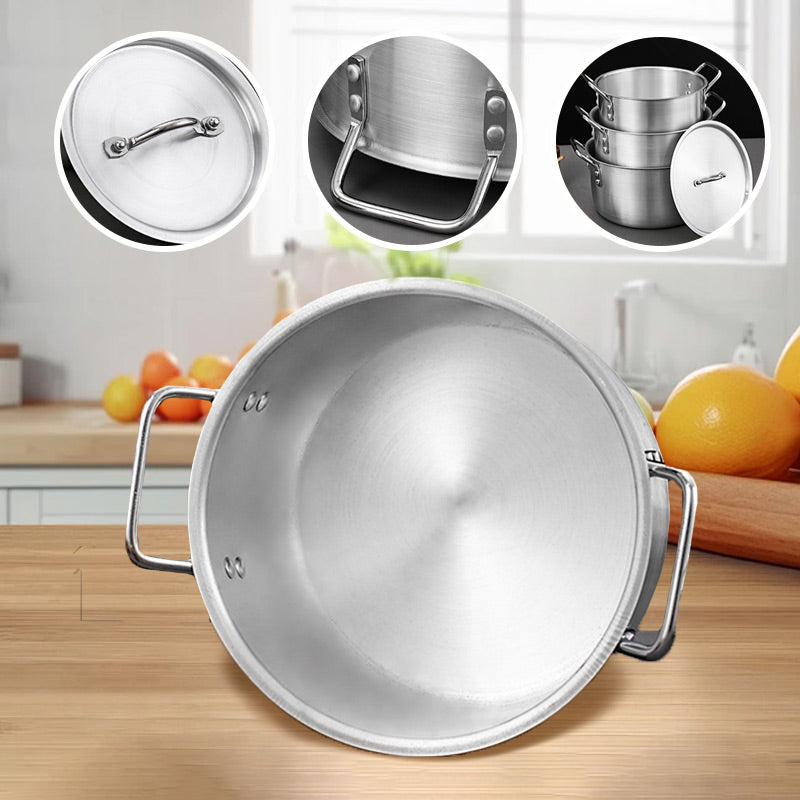 Oferta especial a buen precio-Set de 7 ollas Crock-Pot de aluminio