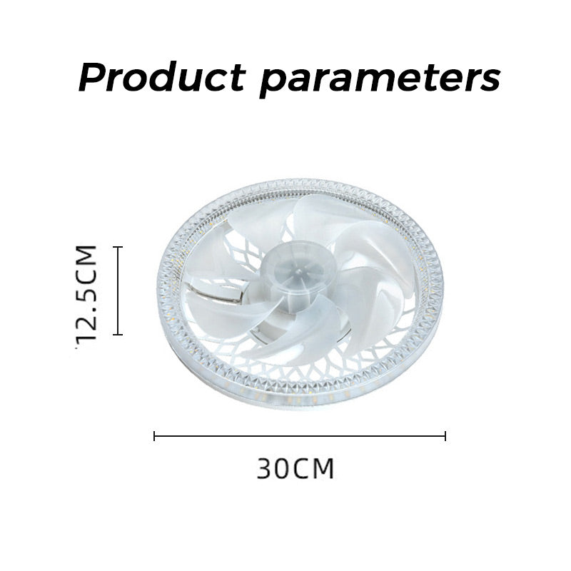 💖Ventilador Luz 2-en-1 Ajustable con Mando a Distancia para Dormitorio