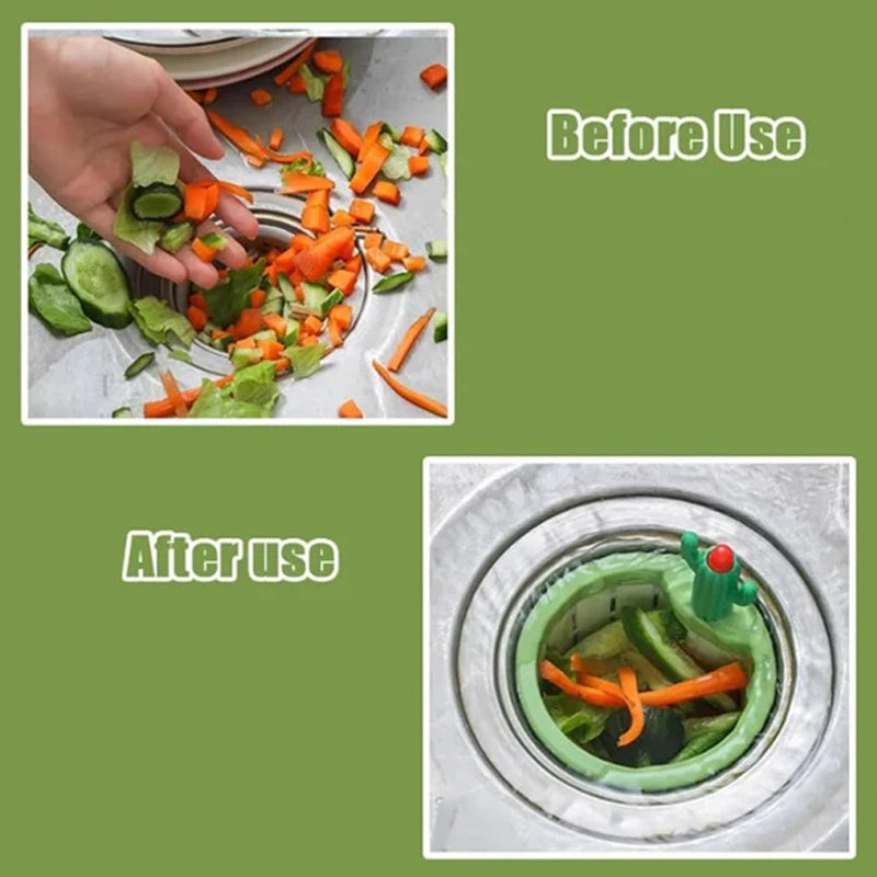 Simpático cactus para el desagüe del fregadero