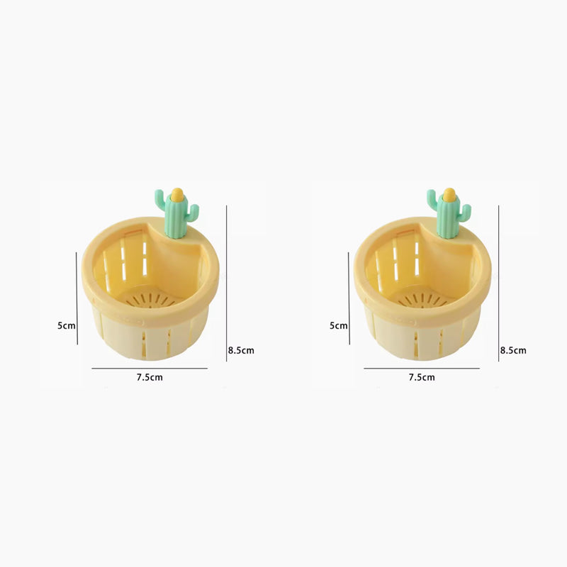 Simpático cactus para el desagüe del fregadero