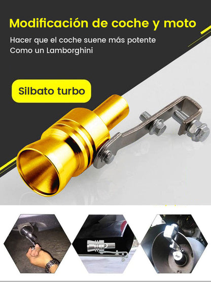 🚗 Tubo de Escape Deportivo ROAR MAKER – ¡Potencia y Sonido Inigualables! 🏍️