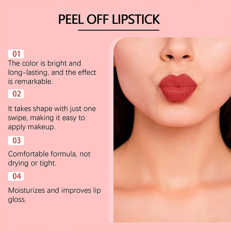 💥Venta especial del último día 50% de descuento💝✨💋 en color de labios de 24 horas, cero retoques